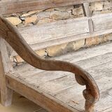 Banc ou banquette indonesienne ancienne