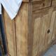 Parisian buffet raw wood