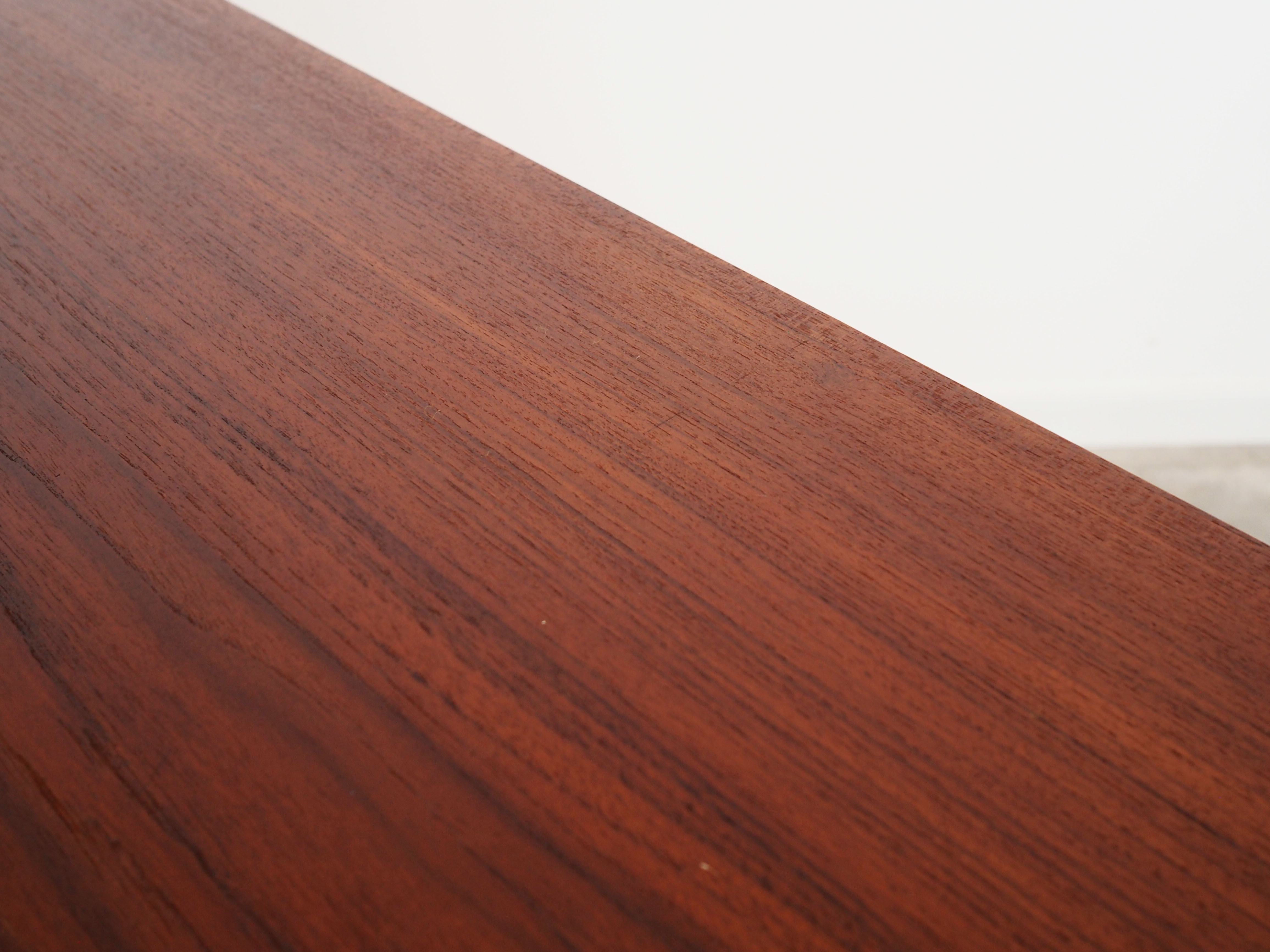 Teak highboard, Danish design, 1960s, designer: Johannes Andersen