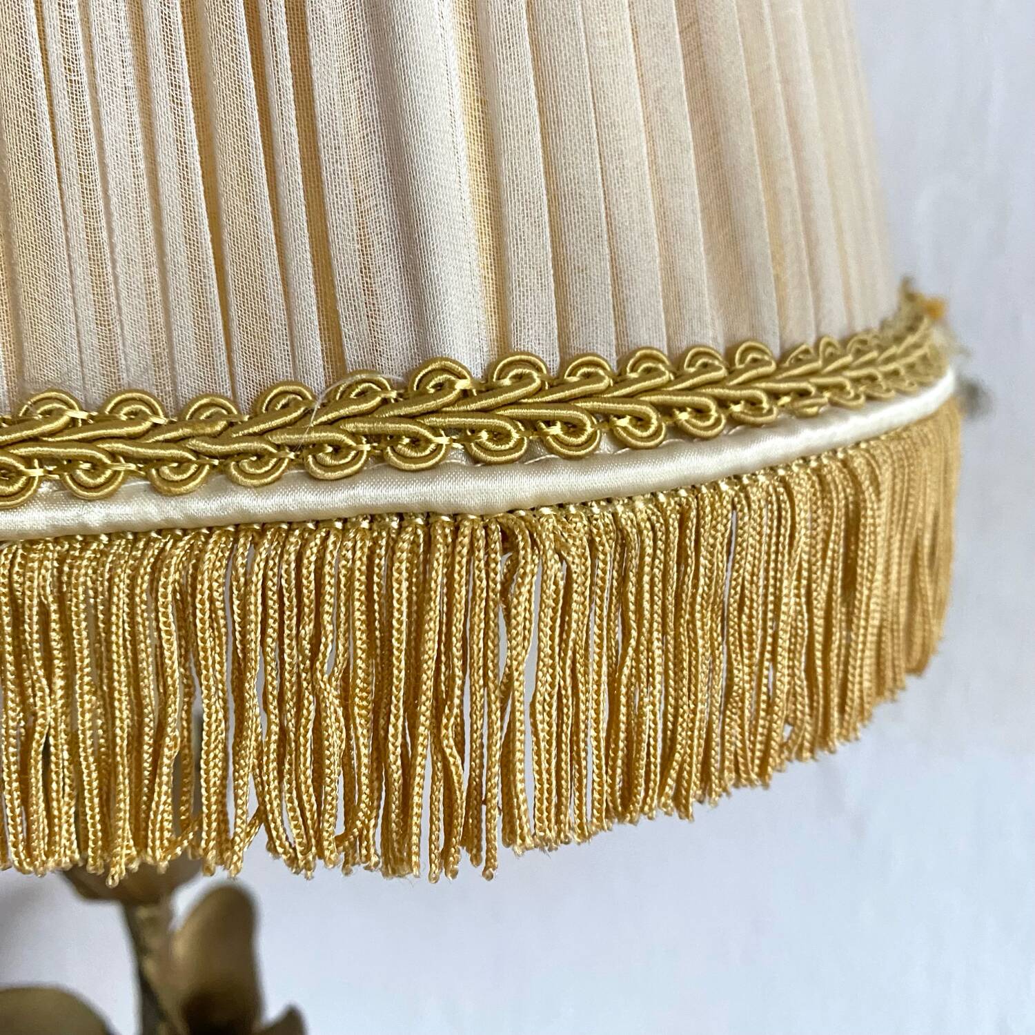 Art nouveau flower lamp 52 cm