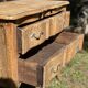 Commode sauteuse à 2 tiroirs de style louis XV
