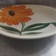 Vintage 1970s orange floral Gien cup