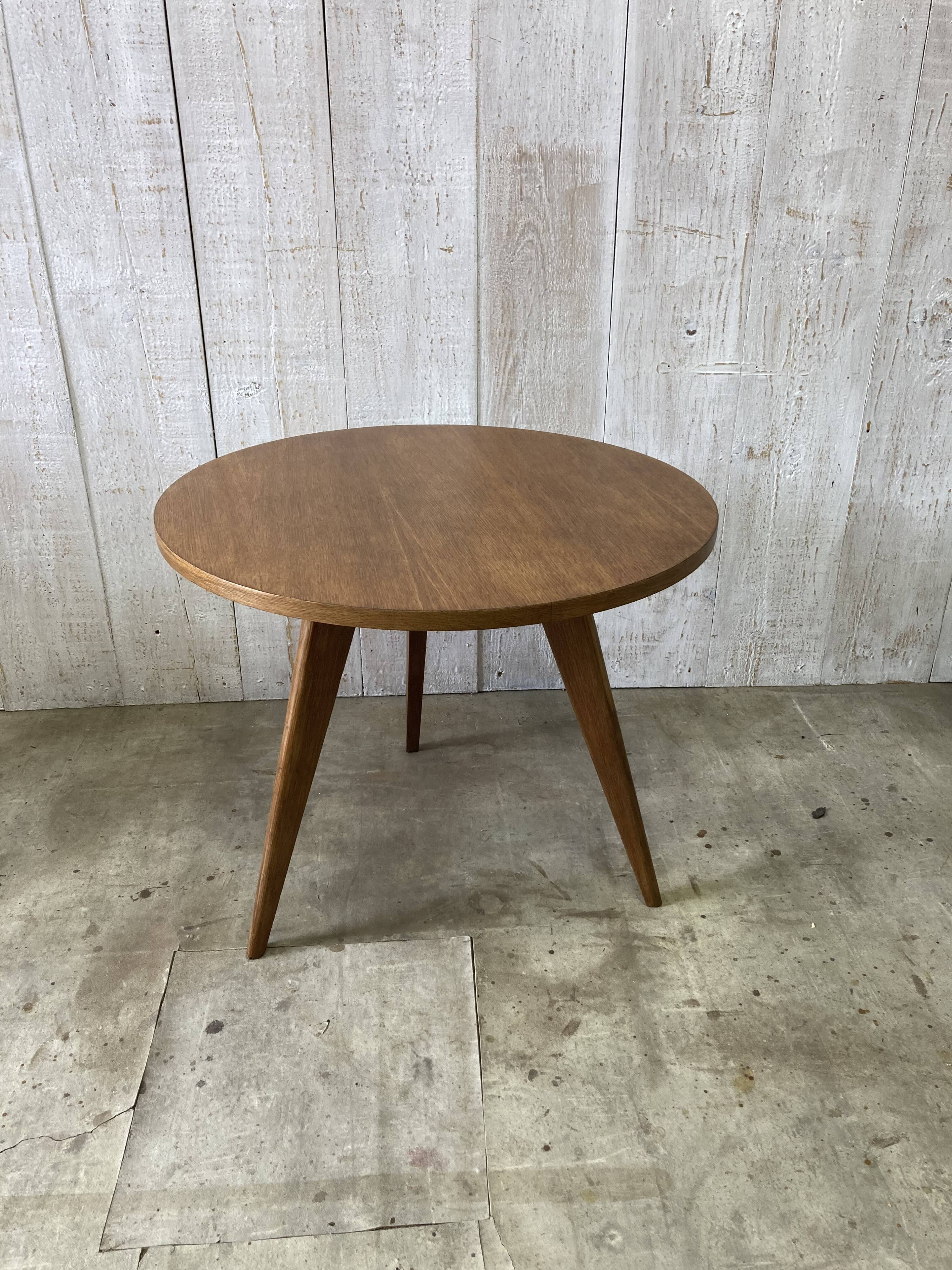 50's tripod pedestal table