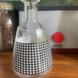 Houndstooth decanter