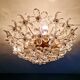 Italian ceiling light in Murano glass, 1970.