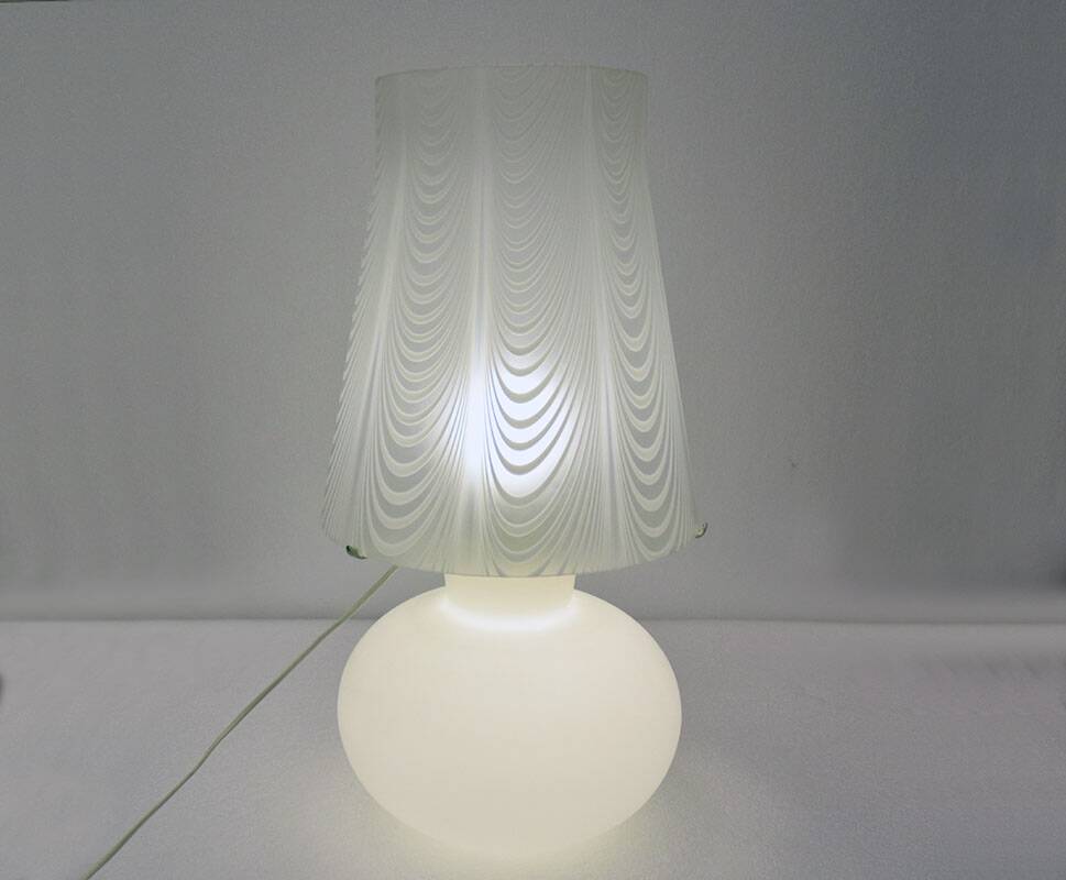 Large Murano glass table lamp Fenicio, 1950s
