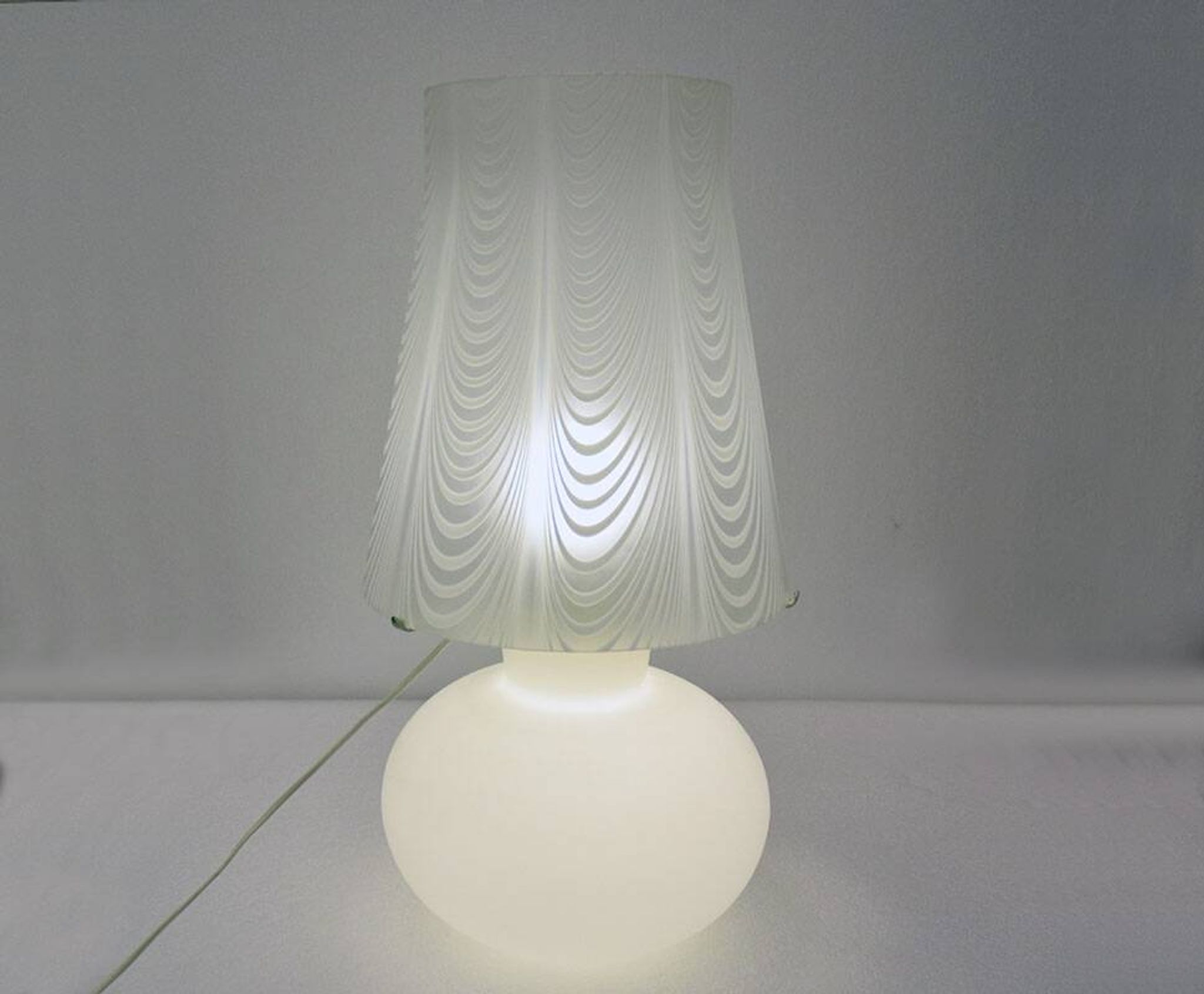 Large Murano glass table lamp Fenicio, 1950s