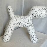 Puppy child seat design Eero AARNIO black and white stool