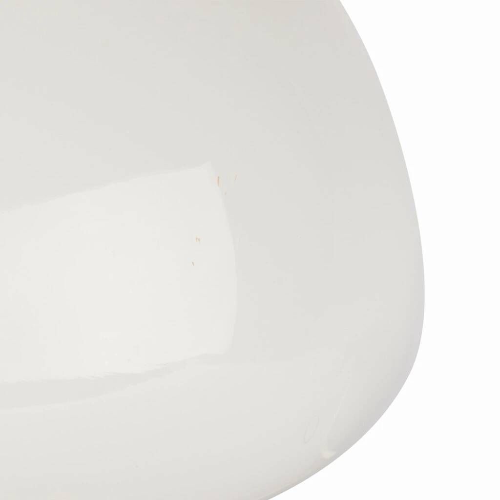 A blown glass table lamp in the Brussels style designed in the 1970s.
