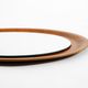 Rare Mid Century Modern teak wall mirror by ARY Fanerprodukter Nybro Sweden