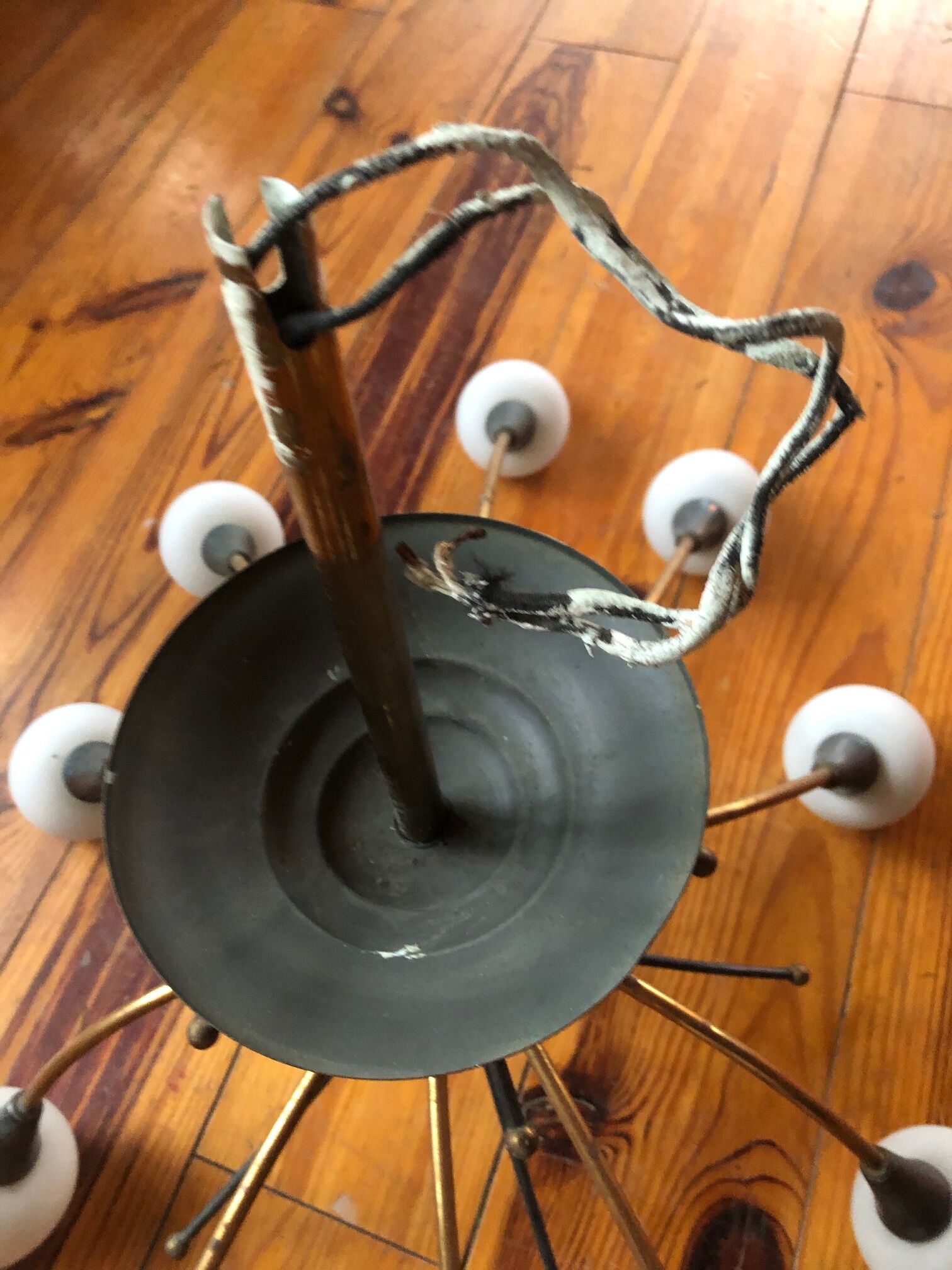 Sputnik style chandelier 50