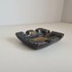 Brutalist bronze ashtray or pocket tray / 70s / vintage / artisanal work / Mid-Century / France / 20th century