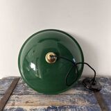 Green opaline pendant light