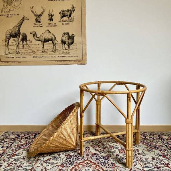 Travailleuse en rotin