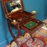 Coiffeuse en acajou d'époque Charles X - 52 x 74 cm