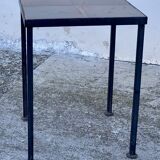 Small vintage 1950s ceramic side table.