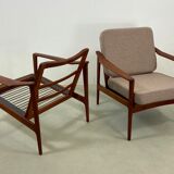 Danish teak armchair by Ib Kofod-Larsen for Selig