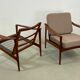 Danish teak armchair by Ib Kofod-Larsen for Selig
