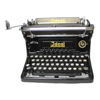 Restored typewriter Naumann Ideal San Germany 1915