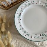 Set of 4 porcelain plates