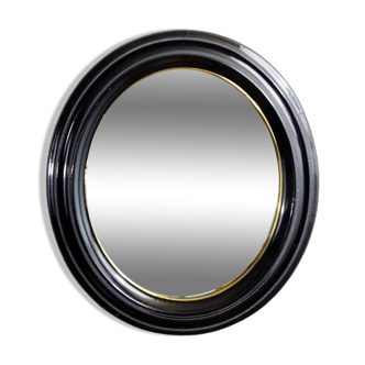 Napoleon III oval mirror