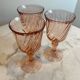 Set of three Rosalyne glasses