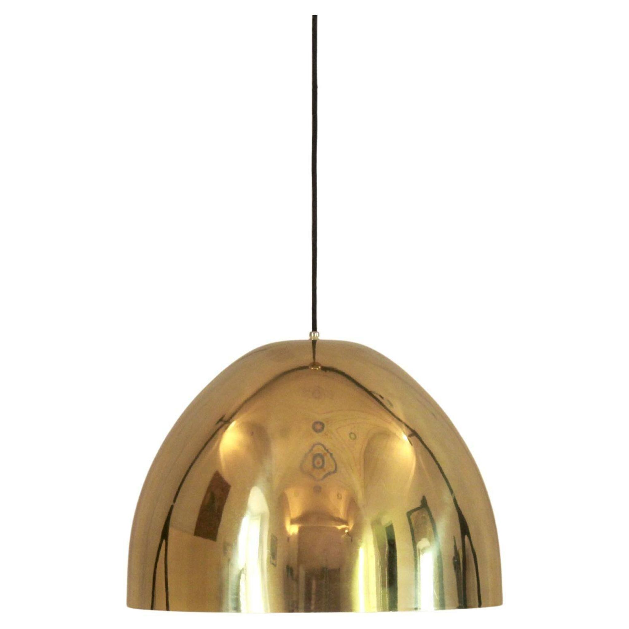 Suspension en laiton vintage, Italie années 1970