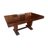 Table art deco en ébène de macassar