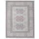 Decorative soft muted color turkish oushak rug, living room rug 5'11'' x 7'3''