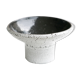 White and Black ceramic pot, years 60