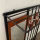 Scandinavian wall-mounted locker from the 60s in teak