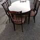Set table ovale et 6 chaises vintage occasion