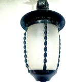 Small 1-light wrought iron lantern