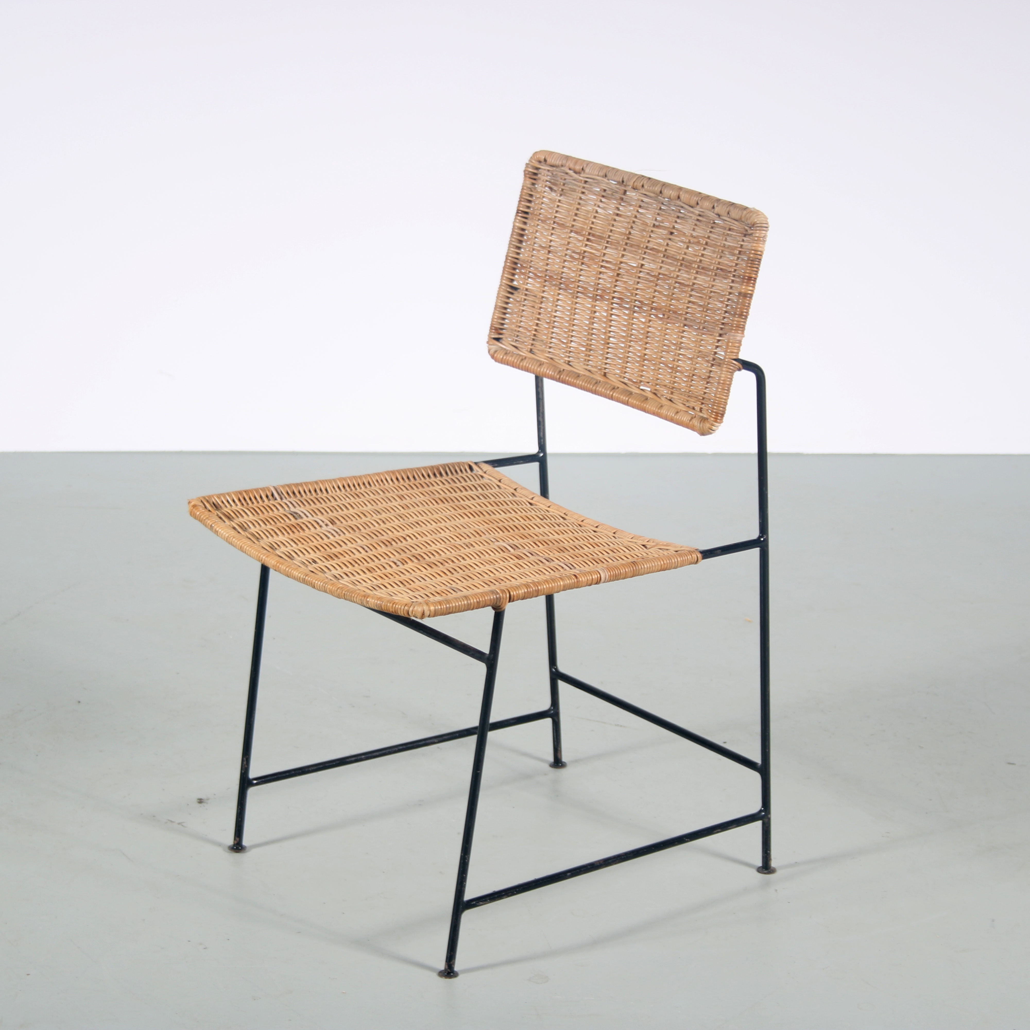 1950s Dining chairs by Herta Maria Witzemann for Wide + Spieth, Germany