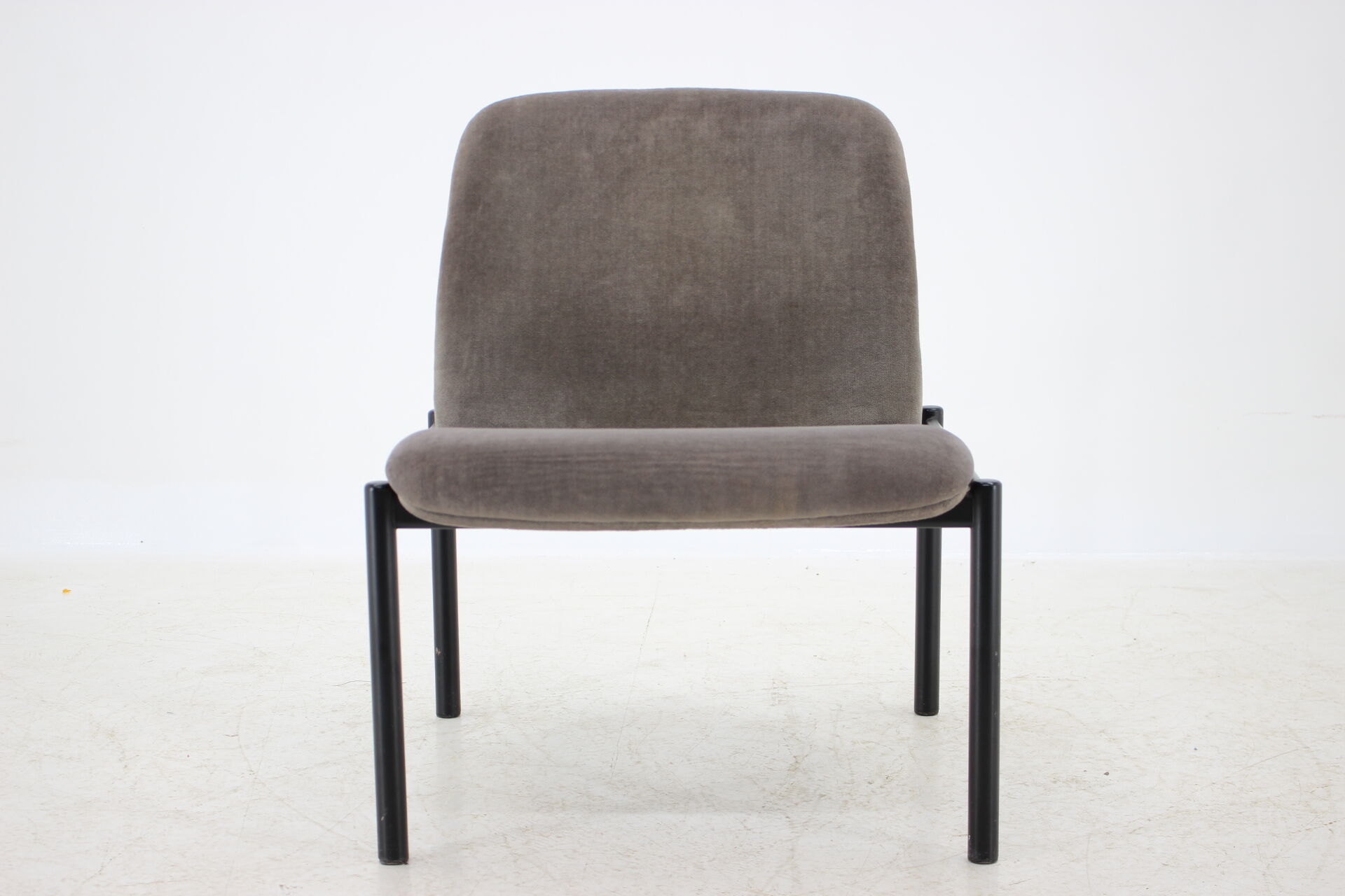 1970s German steel side chair from Drabert
