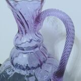 Empoli glass pitcher vase height 31cm