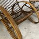 Set of 2 rattan lounge chairs armchairs Italian design from the 60s vintage rattan