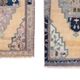 Set of 2 vintage handmade Turkish rugs 50x100 cm