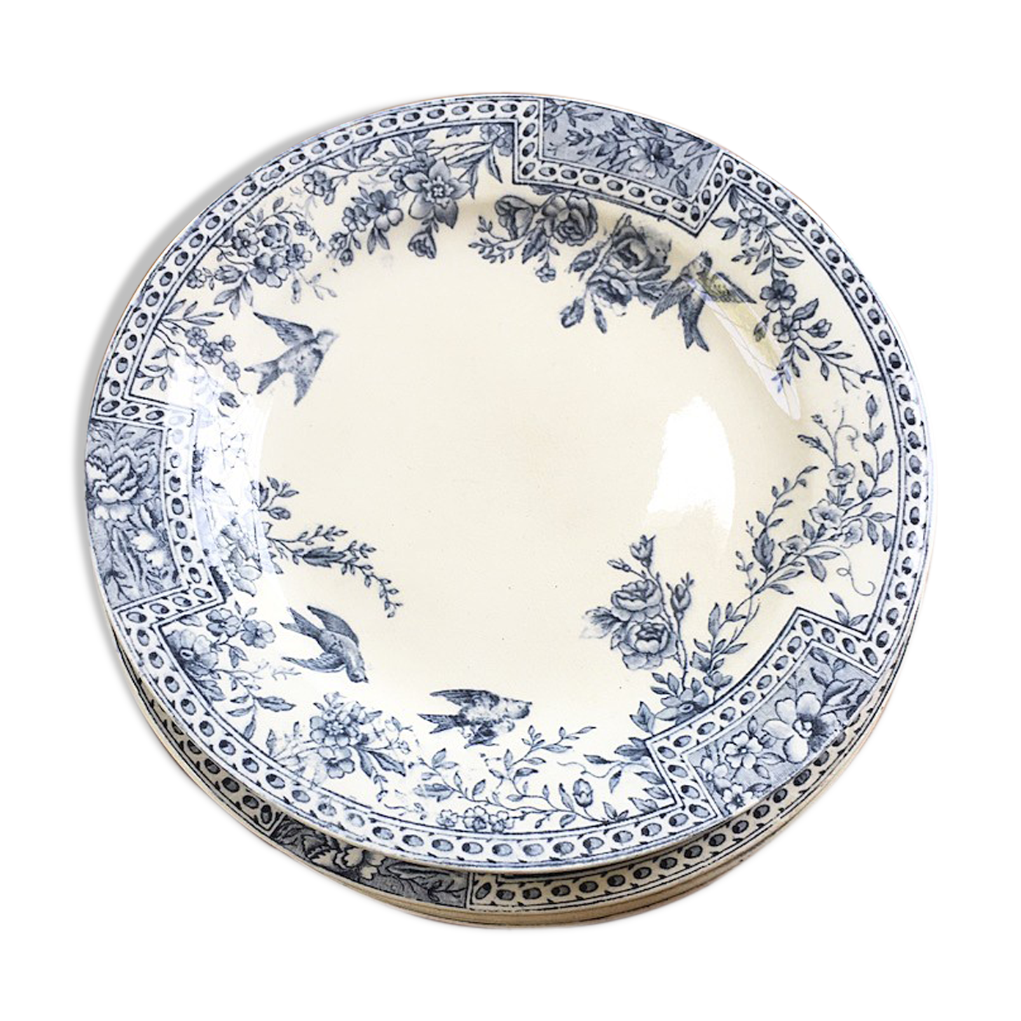 Set 10 plates Fer Fer Cerès