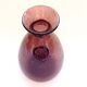 Biot bubble glass vase