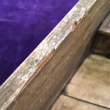 Shelf antique wooden grocery store