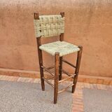 Vintage moroccan bar stool