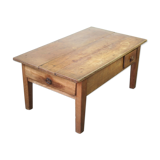 Rustic farm house table with 2 1930 drawers