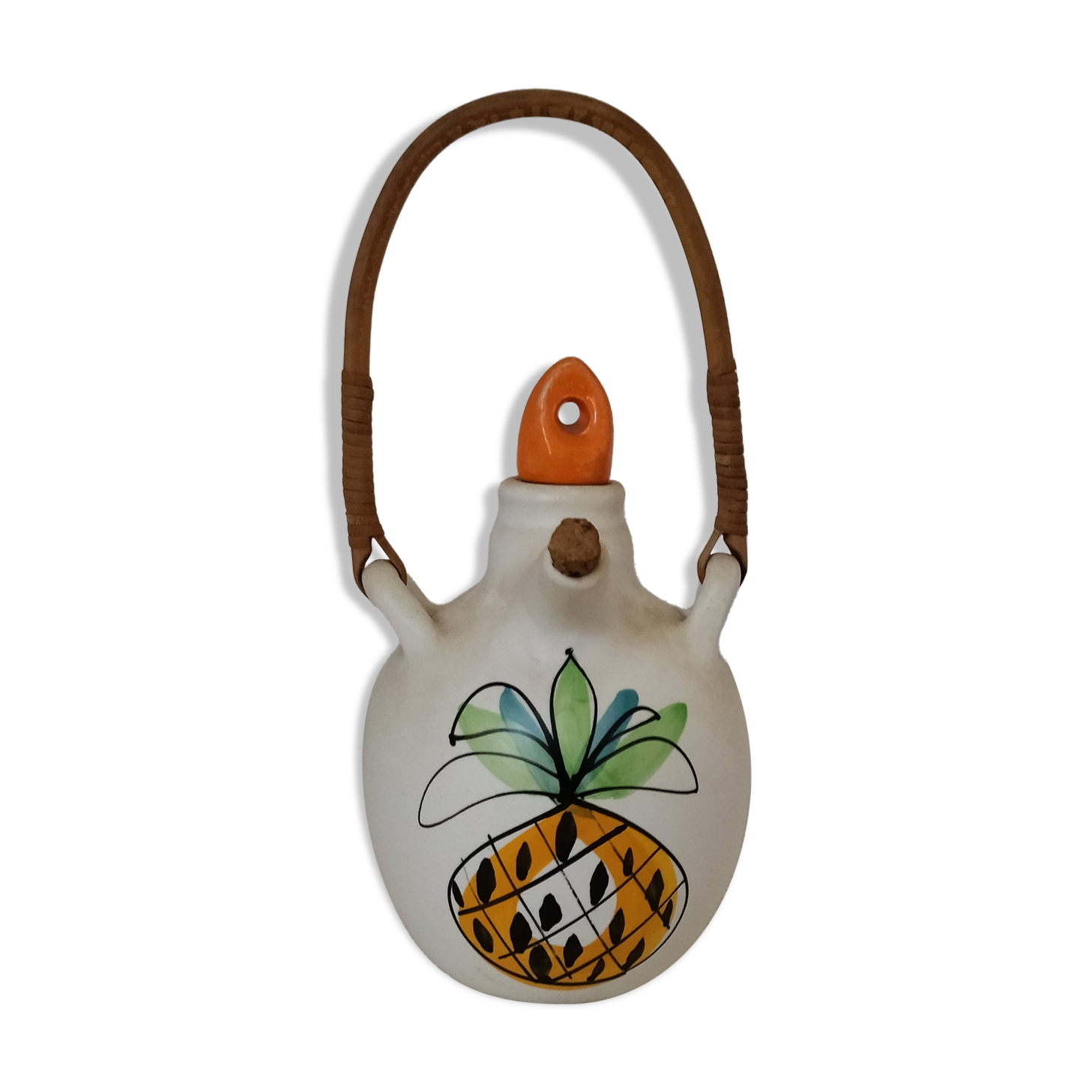 Ceramic pourer 50s signed Lili Voltz Vallauris