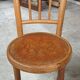 Old small Fischel children's chair with Pierrot decor