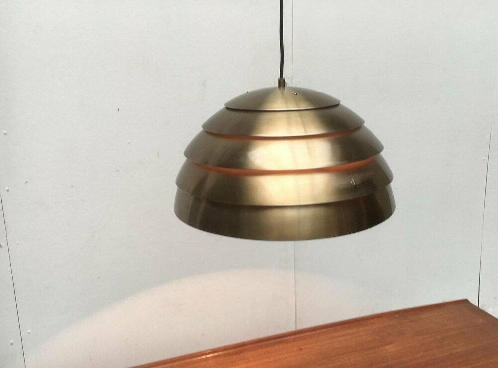 Mid-century dome pendant lamp by Hans-Agne Jakobsson for Hans-Agne Jakobsson Ab Markaryd, 1960s.