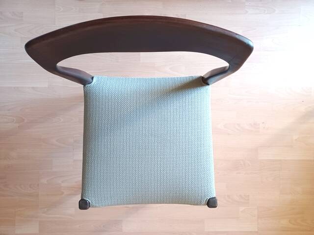 8 Scandinavian teak chairs, 1960s