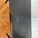 Antique Napoleon desk in blackened wood