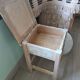 Vintage chest stool shabby chic style