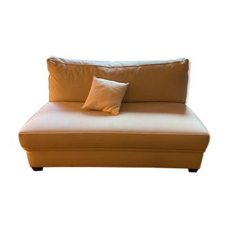 2/3-seat ecru sofa